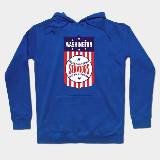 Defunct Washington Senators Baseball 1944 Hoodie by LocalZonly